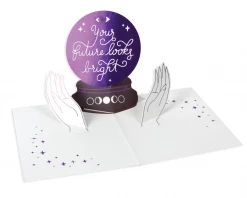 DEAR ALCHEMY Crystal Ball Pop Up Greeting Card