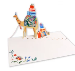 DEAR ALCHEMY Happy Birthday Camel Pop Up Greeting Card CARDS