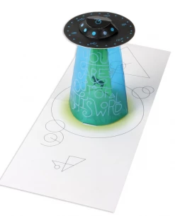 DEAR ALCHEMY UFO Out Of This World Pop Up Greeting Card CARDS