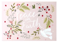 DEAR ALCHEMY Peace On Earth Dove Pop Up Greeting Card