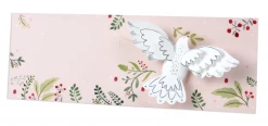DEAR ALCHEMY Peace On Earth Dove Pop Up Greeting Card