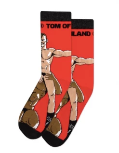 Feng Sway Tom Of Finland Vitruvian Men Socks