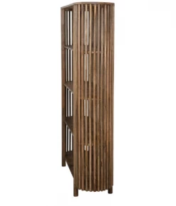 Vintage ALL HOME DECOR + ODDITIES 60s MCM Bamboo Bookcase + Storage Shelf