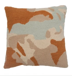 Feng Sway Exclusive ALL HOME DECOR + ODDITIES Sand Camo Scandinavian Throw Pillow