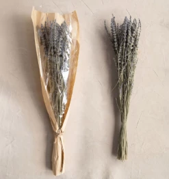 Feng Sway DRIED FLORALS + FEATHERS Fresh Dried Lavender Bundle