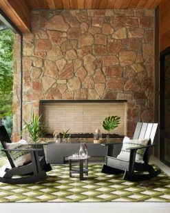 Feng Sway Exclusive Venice Beach Area Rug ~ 3'6" X 5'6" ALL HOME DECOR + ODDITIES