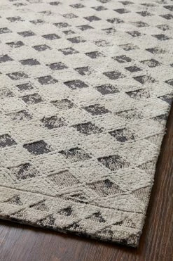 Feng Sway Exclusive Faded Harlequin French Rug ~ 5'0