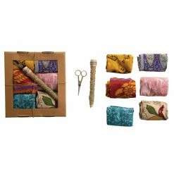 Feng Sway Vintage Silk Sari Gift Wrap Kit GIFTS