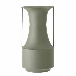FENG SWAY Sage Metal Urn BUD VASES