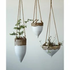 Feng Sway Dipped Cone Hanging Planter 6-7