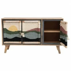 Feng Sway Exclusive Woven Sunset Credenza ALL HOME DECOR + ODDITIES