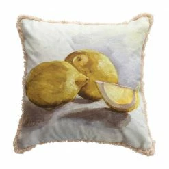 Feng Sway Exclusive ALL HOME DECOR + ODDITIES Fine Art Lemon Pillow