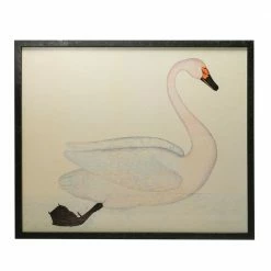 Feng Sway Exclusive Framed Swan Wall Hanging