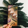 Feng Sway 80s Sam Sam Abstract Painted Leather Wallet