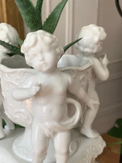 Vintage Cherub Planter ALL POTTERY