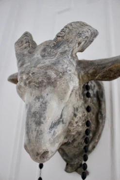 Vintage ALL HOME DECOR + ODDITIES Ram's Head Wall Mount