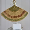 Vintage Naturalist Woven Fan ALL HOME DECOR + ODDITIES