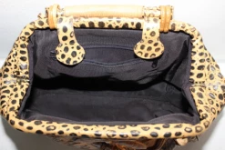 Vintage BAGS + WALLETS 1980s Ostrich Leather Bag