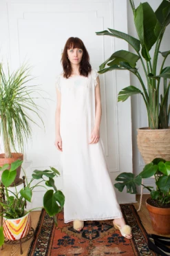 Vintage Corhan Noumair Monogrammed Slip LOUNGE WEAR