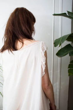 Vintage Corhan Noumair Monogrammed Slip LOUNGE WEAR