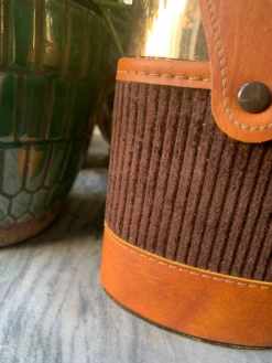 Vintage Leather Travel Flask GIFTS