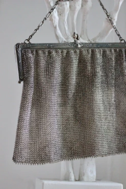 Vintage 1920s Chainmail Purse