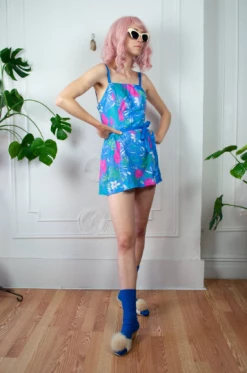 Vintage 60s Swim Cover Up Dress