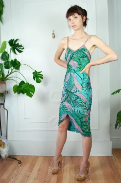 Feng Sway Tropical Bombshell Beaded Dress DRESSES