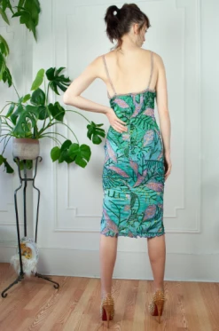 Feng Sway Tropical Bombshell Beaded Dress DRESSES