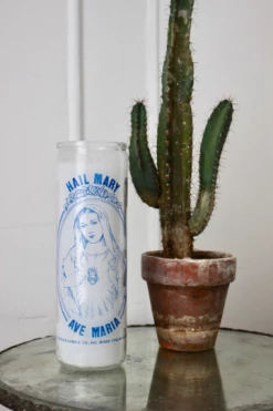 Crusader CANDLES Hail Mary Ritual Candle