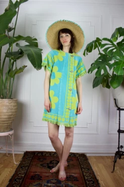 Feng Sway Terry Mini Resort Dress DRESSES