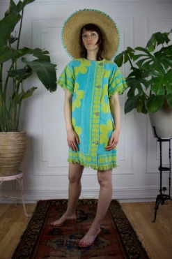 Feng Sway Terry Mini Resort Dress DRESSES