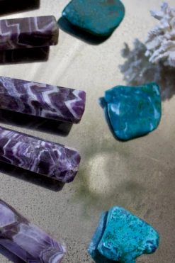 Feng Sway Large Chevron Amethyst Point