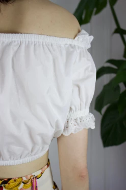 Feng Sway German Dirndl Crop Top