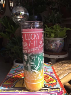 Crusader Multi-Colored Lucky Ritual Candle CANDLES