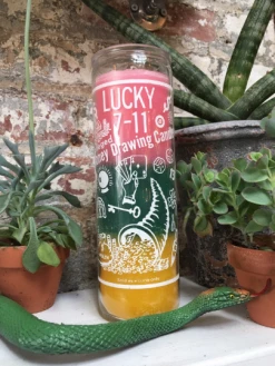 Crusader Multi-Colored Lucky Ritual Candle CANDLES