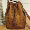 Vintage MCM Heritage Barrel Bag