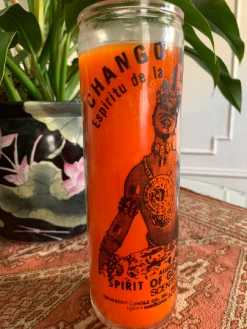 Crusader Chango Scented Ritual Candle FUN