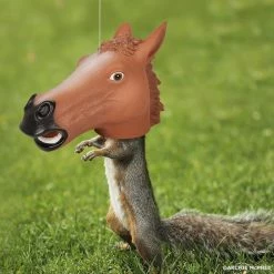 Feng Sway Horse Mask Squirrel Feeder