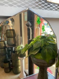 Vintage ALL HOME DECOR + ODDITIES MCM Metal Enamel Vanity