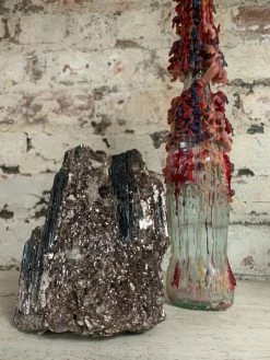 Feng Sway Black Tourmaline With Ruby Mica