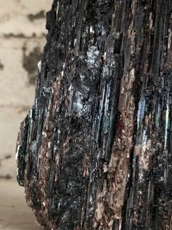 Feng Sway Black Tourmaline With Ruby Mica