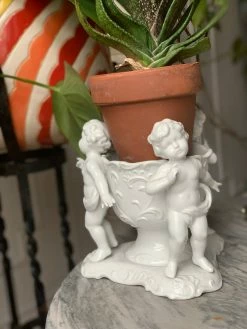 Vintage Cherub Planter ALL POTTERY