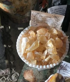 Feng Sway Raw Citrine Crystal