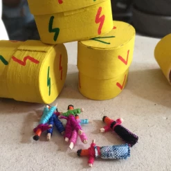 Vintage Deadstock Worry Doll Box