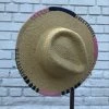 Feng Sway Exclusive Woven Sun Hat With Pink Brim