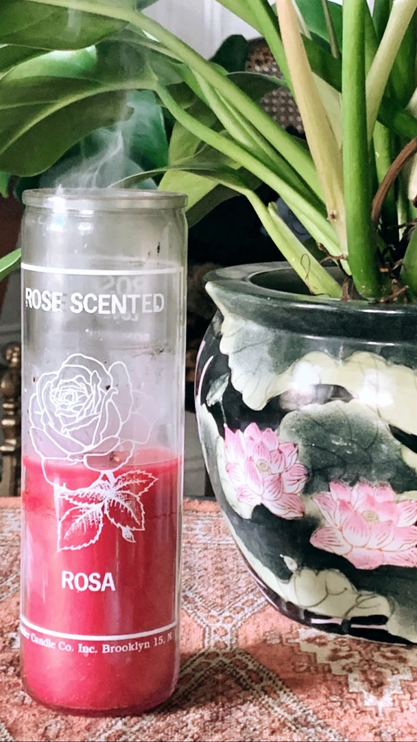 Crusader Rose Scented Ritual Candle CANDLES 3 Crusader Rose Scented Ritual Candle CANDLES