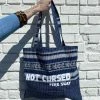 Feng Sway CURSED/NOT CURSED Dyed Textile Tote