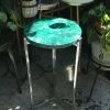ALL HOME DECOR + ODDITIES Vintage Malachite Top End Table 2 ALL HOME DECOR + ODDITIES Vintage Malachite Top End Table
