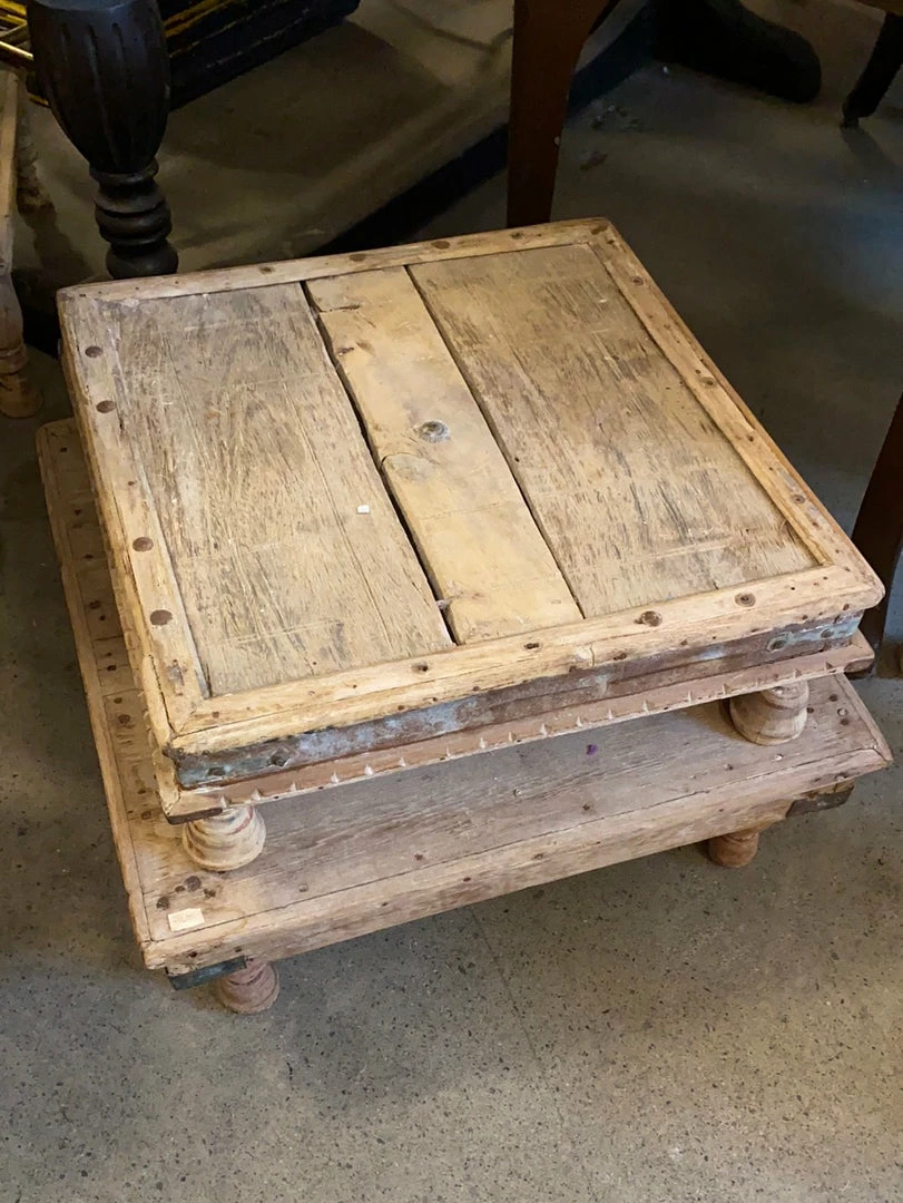 Feng Sway Square Wood Pedestals 3 Feng Sway Square Wood Pedestals